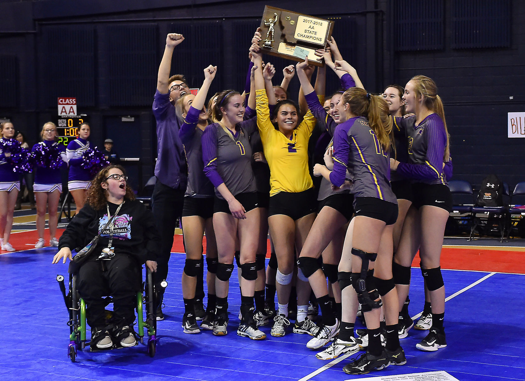 Class AA volleyball